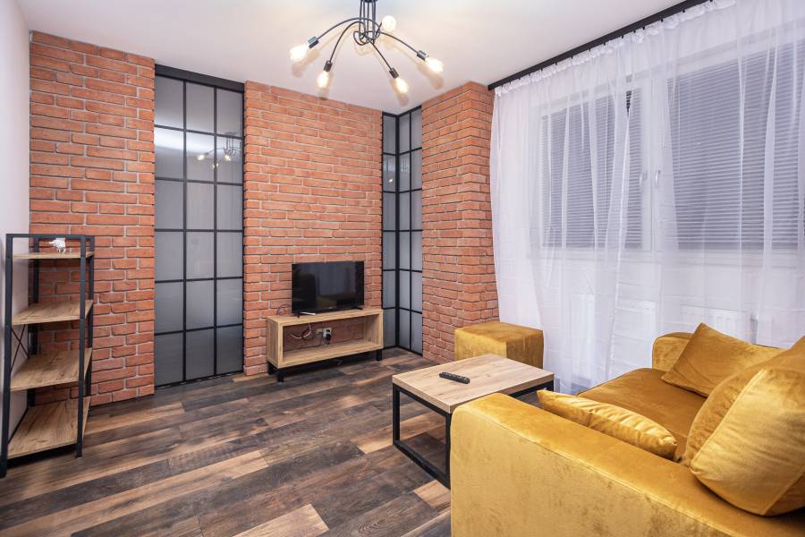 Kawalerka z oddzielną sypialnią w dzielnicy Krowodrza