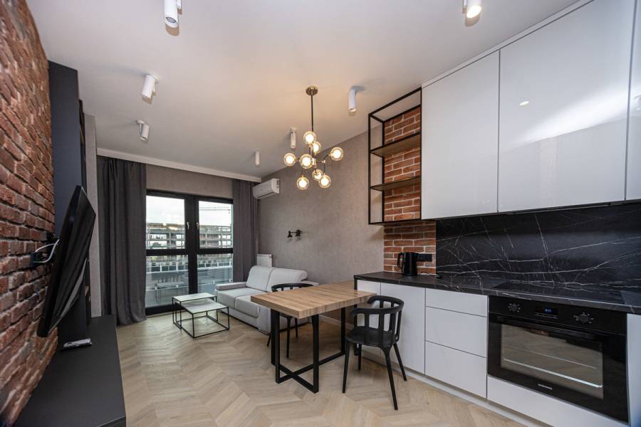 Dwupokojowe mieszkanie w inwestycji Fabryczna City