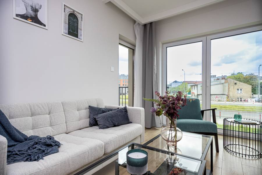 Dwupokojowe mieszkanie w nowej inwestycji w dzielnicy Zabłocie